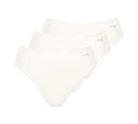 Sloggi Womens Go Daily Cotton Tai 3p, Silk White, XS UK