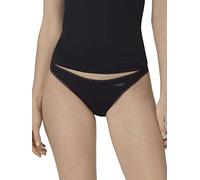 Sloggi Womens GO Mini Briefs 2 Pack - Black Cotton - Size X-Small