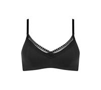 Sloggi Women's GO Ribbed R P Bra, Black, M