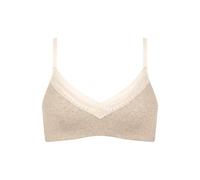 Sloggi Women's GO Ribbed R P Bra, Grey Combination, L Plus