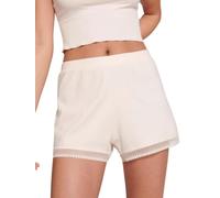 Sloggi Women's GO Ribbed Short Briefs, ANGORA, XS