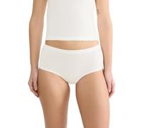 Sloggi Women's Go Sense Highwaist 2p Briefs, Silk White, XL (Pack of 2)