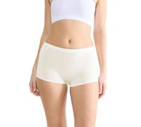 Sloggi Women's GO Sense Short 2P Briefs, Silk White, L (Pack of 2), Silk White, L