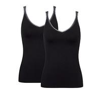 Sloggi Women's GO Shirt 01 C2P Shirts, BLACK, L