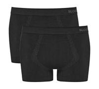 Sloggi Women's GO Smooth Short 2P Underwear, Black, M