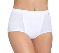Sloggi 2 Pack Control Maxi Brief - White, White, Size 26, Women White