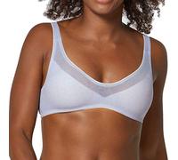 Sloggi Women's Oxygene Infinite Padded Bra, Silver Shadow, M