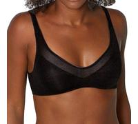 Sloggi Women's Oxygene Infinite Soft Bra Padded Bra, Black, M