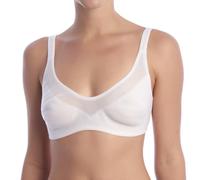 Sloggi Women's Oxygene Infinite Soft Padded Bra, White, XS UK