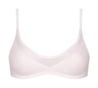 Sloggi Women's Oxygene Infinite T-Shirt Bra Padded Bra, White, M