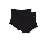 Sloggi Women's Period Panties Short Medium 2P, Black, L