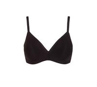 Sloggi Women's Push Up Bra 'Zero Feel Pure' Ribbed 1 Pack S,M,L,XL Black White