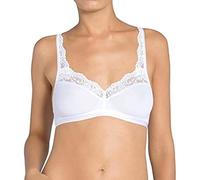 Sloggi Bralette Romance 10031898 – Non-Wired, Non-Padded, Soft-Cup Cotton Stretch
