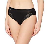 Sloggi Womens Romance Tai Briefs - Black Fabric - Size Large