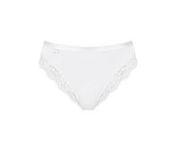 Sloggi Womens Romance Tai Brief - White Fabric - Size Medium