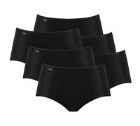 Sloggi Women's Slip Midi, 6 Pack - 24/7 Microfibre, Solid Color