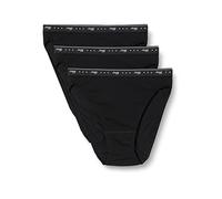 Sloggi Womens 24/7 100 3p Hikini Tai, Black, 14 UK