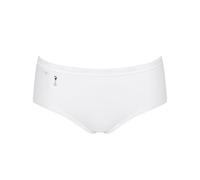 Sloggi Basic Pearl Midi Brief High Waist Knickers 2 Pack 95% Cotton 10221612