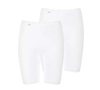 Basic+ Long 2 Pack Briefs White White L - 14