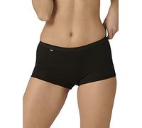 Sloggi Womens Basic+ Short - Black Cotton - Size 2XL