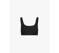 Sloggi Womens Sloggi Ever Ease Scoop-Neck Stretch-Cotton Bralette Black XL