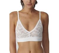 Sloggi Women's GO Allround Lace Bralette Bustier, White, One
