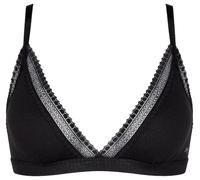 Sloggi Women's GO Ribbed R P Bra, Black, XL
