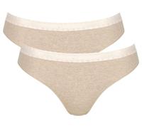 Sloggi Women's GO Ribbed R Tai C2P Briefs, GREY COMBINATION, L