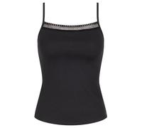 Sloggi Women's sloggi GO Ribbed Spaghetti Top, BLACK