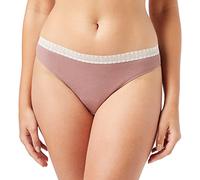 Sloggi Women's GO Ribbed Tai C2P Briefs, BROWN - LIGHT COMBINATION, XL