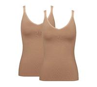Sloggi Women's GO Shirt 01 C2P Shirts, NOSTALGIC BROWN, XS