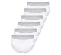 Sloggi Mens Go Abc 2.0 Brief 6p Underwear, White, XS UK