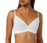 Sloggi Women's Sensual Fresh H Bralette Bra Molded, White, XS
