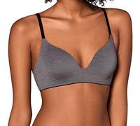 Sloggi Women's Sloggi Wow Embrace P Wireless Bra Wireless Bra, Black (Black Combination M014), XS+