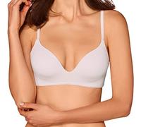 Sloggi Women's Sloggi Wow Embrace P Wireless Bra Wireless Bra, White (White Light Combination M015), L+