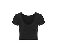 Sloggi Women's Zero Feel 2.0 Crop Top Undershirt, Black, M