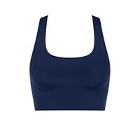 Sloggi Women's Zero Feel 2.0 Racer Top Undershirt, Navy Blue, L