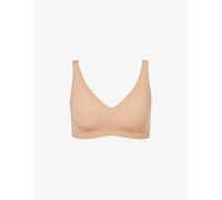Sloggi Womens Sloggi Zero Feel 2.0 Stretch-Woven Bralette Nostalgic Brown S