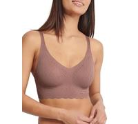 Sloggi Women's Triangle Bralette ZERO Feel Bliss Cacao Brown EU XL