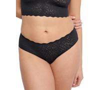 Sloggi Women's Hipster Underwear ZERO Feel Bliss – Seamless Mid-Rise, Black M