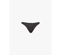 Sloggi Womens Sloggi Zero Feel Bliss Lace Thong Black S