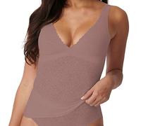 Sloggi Women's Zero Feel Lace 2.0 Bra Shirt Shirts, Cacao, M