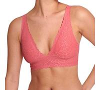 Sloggi Women's Zero Feel Lace 2.0 Top Bustier, Desert Rose, L