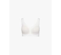 Sloggi Womens Sloggi Zero Feel Stretch-Woven Bralette Silk White S+