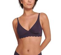 Sloggi Women's Zero Microfibre 2.0 Soft Bra Bra Molded, Blueberry, S