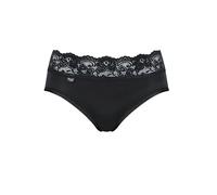 Sloggi Women's Slw Romance Mid H Slip, Black (Black 0004), 14 UK