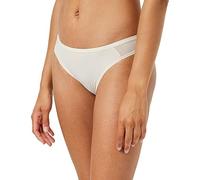 Sloggi Womens Soft ADAPT Tiny Tanga Briefs - Beige polyamide - Size Small