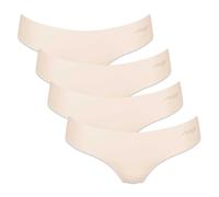 Sloggi Women's String, 4-Pack - Zero Microfibre 2.0 Hipstring, Microfiber, Ei...