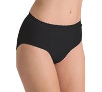 Sloggi 2 Pack Control Tai Briefs Black Black