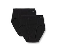 Sloggi Womens Control Tai 2 Pack Briefs - Black Fabric - Size 5XL